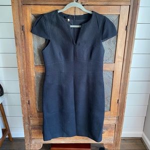 Tibi Black Suiting Dress